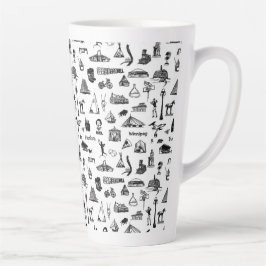 Caneca De Café Latte Winnipeg Mug