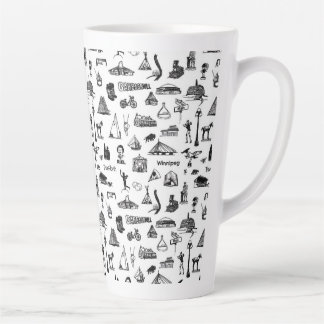 Caneca De Café Latte Winnipeg Mug
