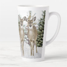 Winter Wonderland Whitetail Deer