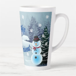 Caneca De Café Latte Wonderland Latte Mug