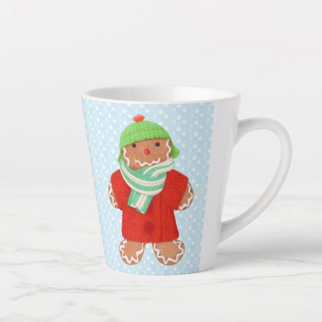Caneca De Café Latte WOOLIE GINGERBREAD Latte (Direita)