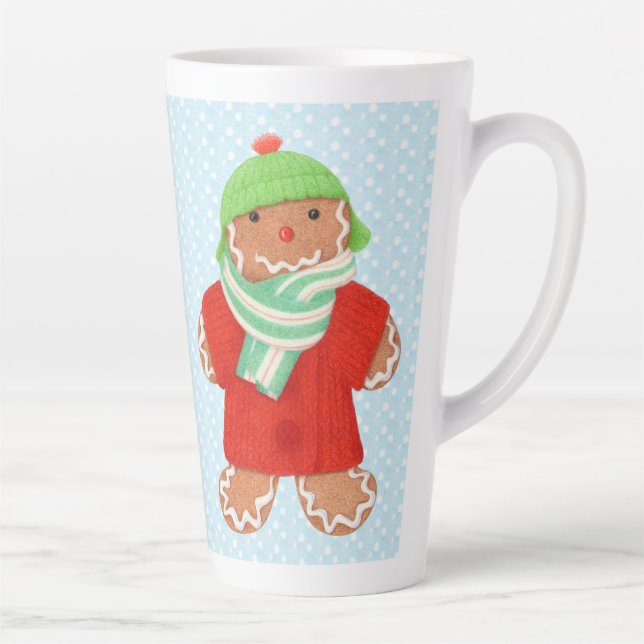 Caneca De Café Latte WOOLIE GINGERBREAD Tall Latte (Direita)