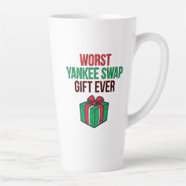 Caneca De Café Latte Worst Yankee Swap Gift Ever