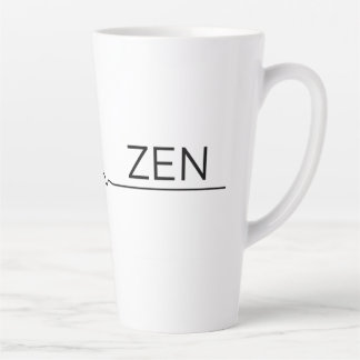 Caneca De Café Latte Wrap-Around Chaos to Zen