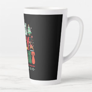 Caneca De Café Latte Xmas Gift Oh Santa Noite