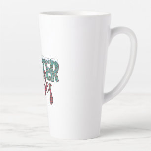 Caneca De Café Latte Xmas Gift Winter Vibes