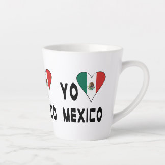 Caneca De Café Latte Yo Amo México