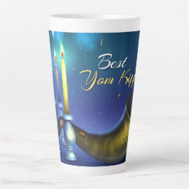 Caneca De Café Latte Yom Kippur