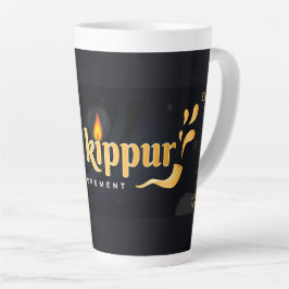 Caneca De Café Latte Yom Kippur Latte Mug