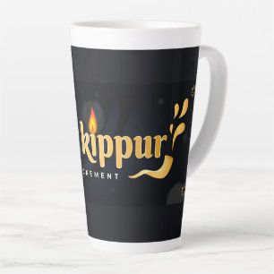 Caneca De Café Latte Yom Kippur Latte Mug