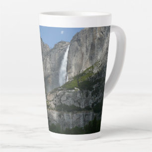 Caneca De Café Latte Yosemite Falls III do Parque Nacional de Yosemite