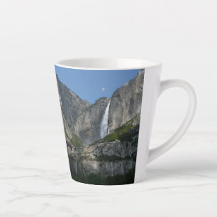 Caneca De Café Latte Yosemite Falls III do Parque Nacional Yosemite