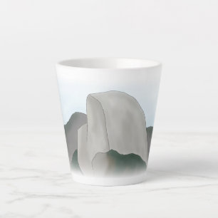 Caneca De Café Latte Yosemite Mug, Copa do Café do Parque Nacional