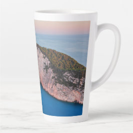 Caneca De Café Latte Zakynthos, Grécia.