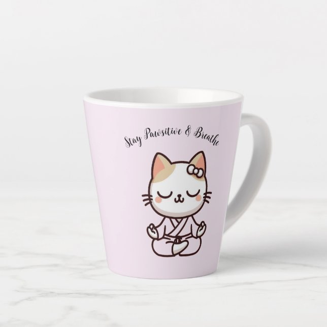 Caneca De Café Latte Zen Mug (Ângulo direito)
