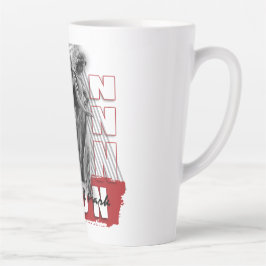 Caneca De Café Latte Zion pequeno