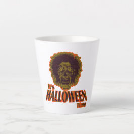 Caneca De Café Latte ZOMBIE HEAD É Halloween