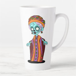 Caneca De Café Latte Zombie malaia