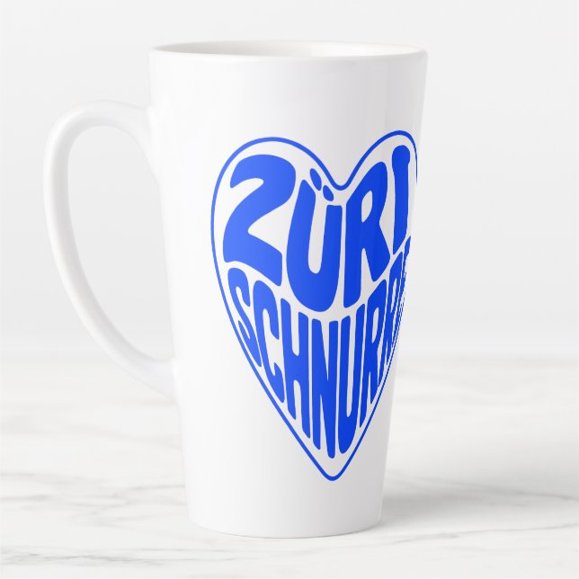 Caneca De Café Latte Zürri Schnurre (Esquerda)