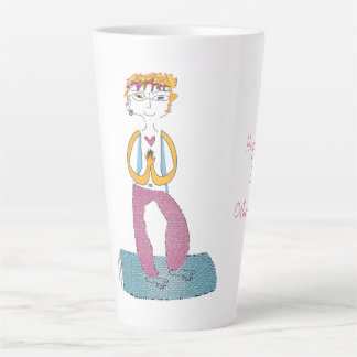 Caneca De Café Latte "Zuzu" - Almas felizes inspiram outros a brilhar m