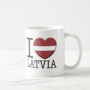 Caneca De Café Latvia