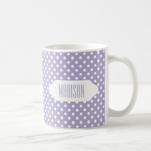 Caneca De Café Lavanda cósmica/caneca roxa do costume das