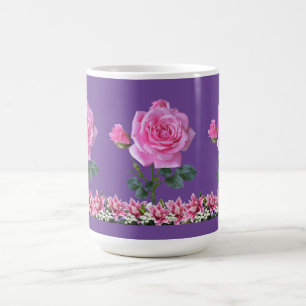 Caneca De Café Lavanda De Xarope De Café
