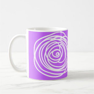Caneca De Café Lavanda e agulha