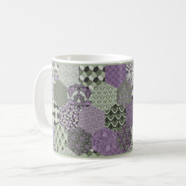 Caneca De Café Lavanda e Sage Patch Coffee Mug