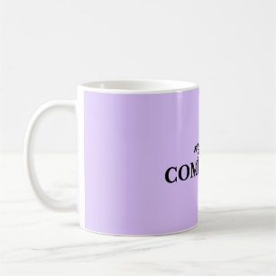 Caneca De Café Lavanda minimalista