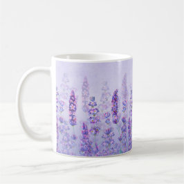 Caneca De Café Lavanda Roxo - Cama Estética