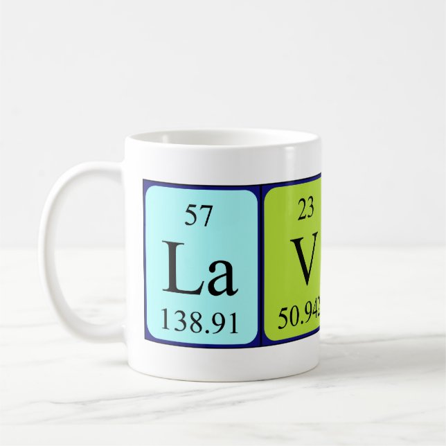 Caneca De Café Laverne mesa periódica mug (Esquerda)