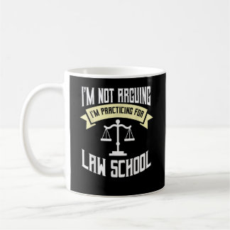 Caneca De Café Law School Student Aspiring Future Attorney Lawyer