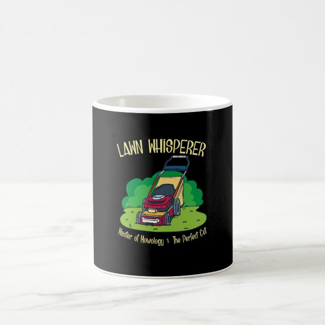 Caneca De Café Lawn Mower - Lawn Whisperer (Centro)