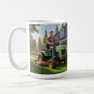 Caneca De Café Lawnmower Man Birthday