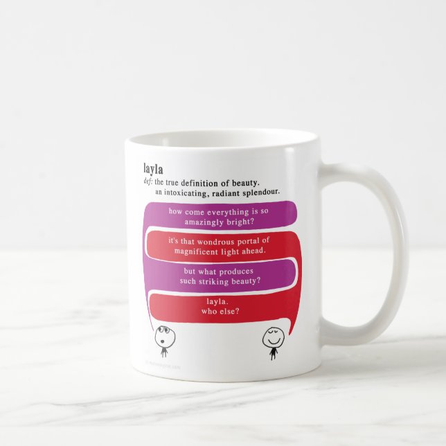 Caneca De Café layla (Direita)