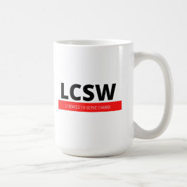 Caneca De Café LCSW (Vermelho)
