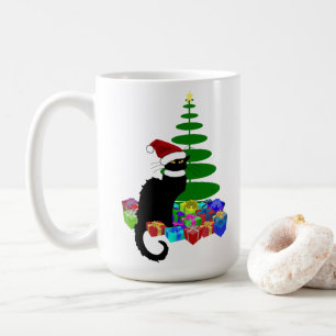Caneca De Café Le Chat Noir Christmas