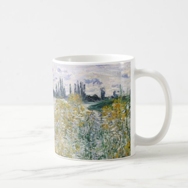 Caneca De Café �le Fleurs auxiliar de Claude Monet | perto de (Direita)