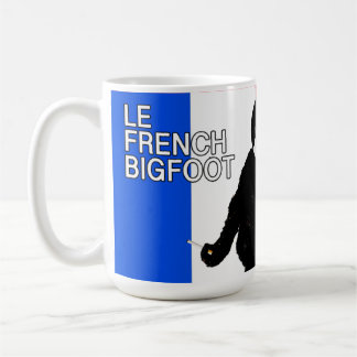Caneca De Café Le French Bigfoot