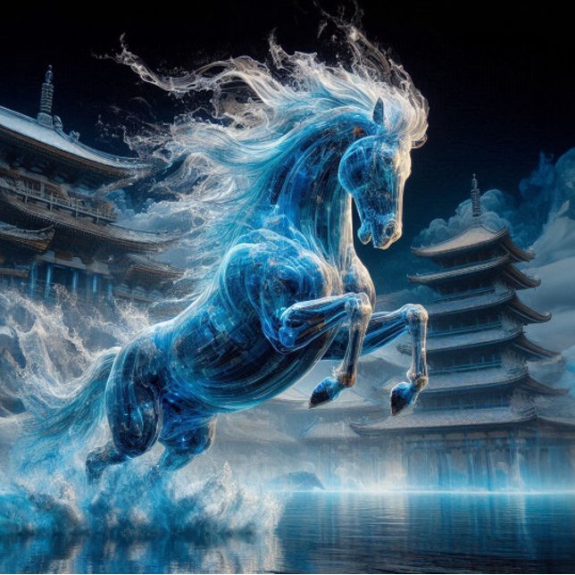 Caneca De Café Le messager de l'eau (Criador carregado)