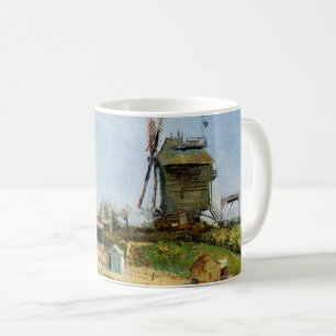Caneca De Café Le Moulin de la Galette por Vincent van Gogh