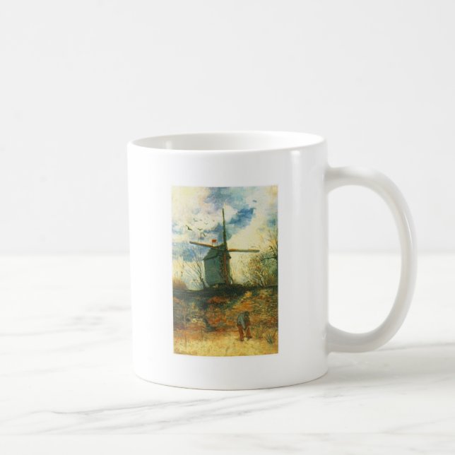 Caneca De Café Le Moulin de la Galette Van Gogh (Direita)