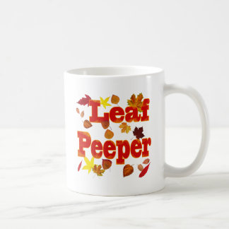 Caneca De Café Leaf Peeper