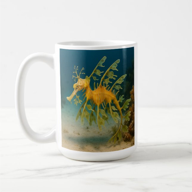 Caneca De Café Leafy Sea Dragon (Esquerda)