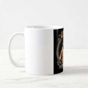 Caneca De Café Lealdade É Tudo F.A.M.M. Botas de Trabalho Pit Bul