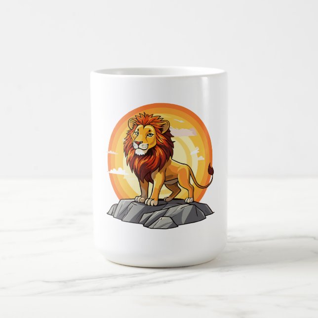 Caneca De Café Leão (Centro)