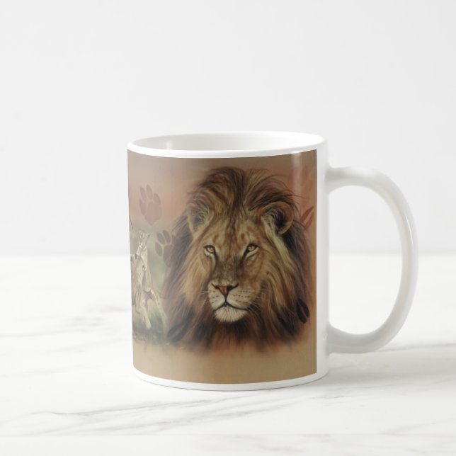 Caneca De Café leão (Direita)