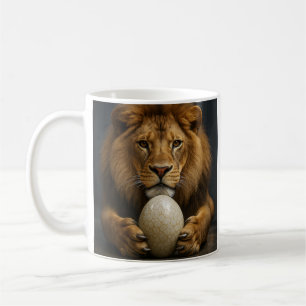 Caneca De Café Leão com Ovo