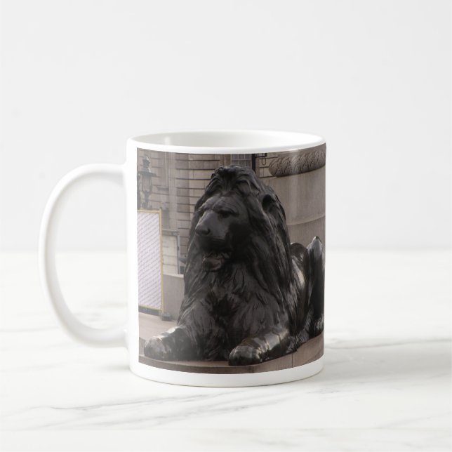 Caneca De Café Leão da Praça de Trafalgar (Esquerda)